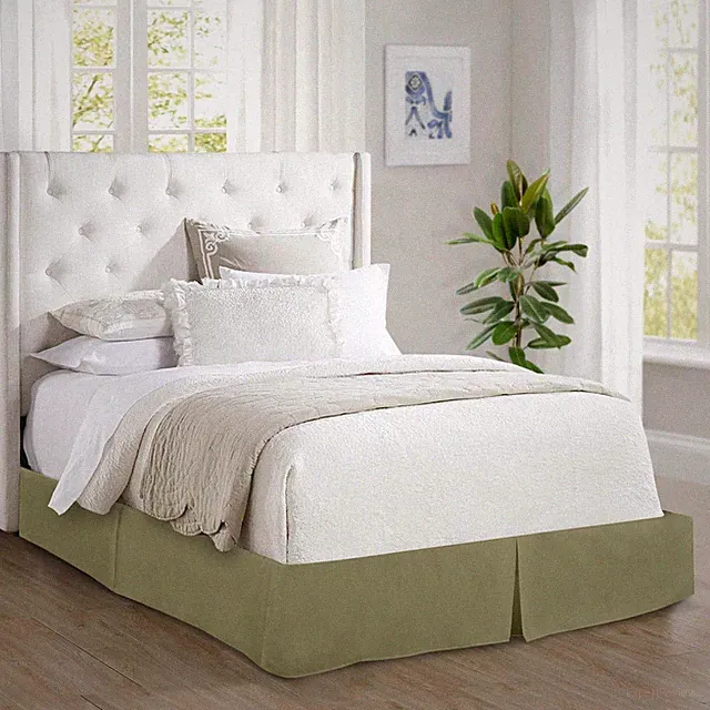 Elegant Comfort 1500 Premier Wrinkle & Fade Resistant Hotel Quality Bed Skirt/Du