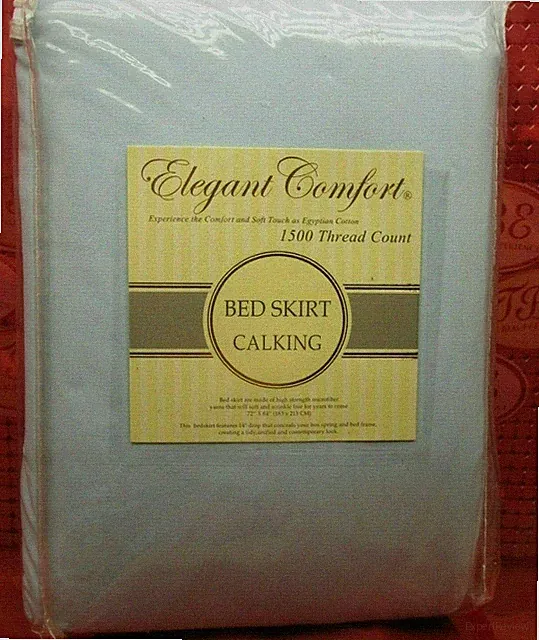 Elegant Comfort 1500 Thread Count Wrinkle & Fade Resistant Bed Skirt / Dust Ruff