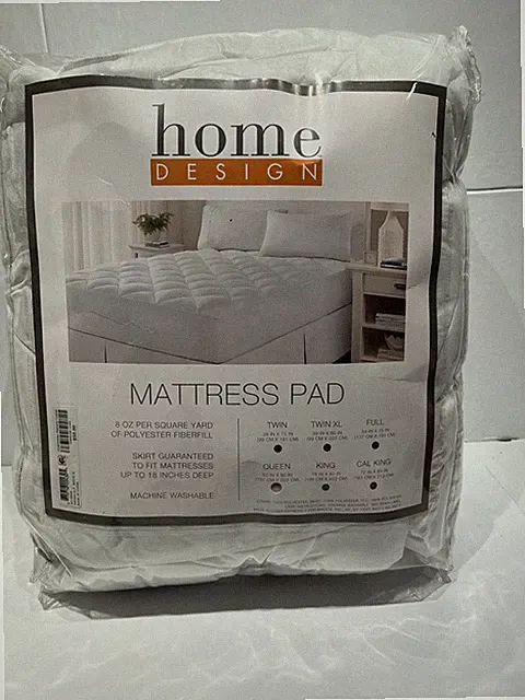 Home Design queen Comfortable Durable Soft Mattress Pad