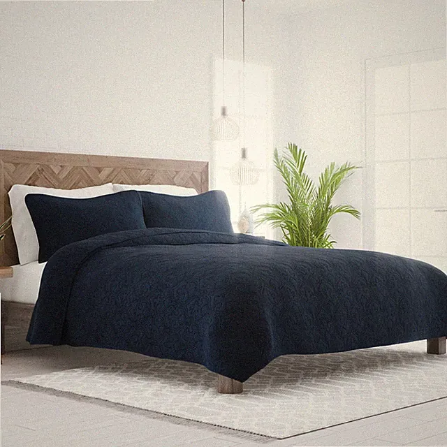 Quilted Lightweight Coverlet Bedding Set Fashion Collection By Kaycie Gray